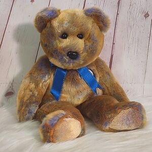 Y2K Vintage Original Ty Beanie Buddies 2000 Official Club Plush Stuffed Bear